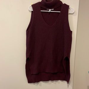 BCBG Sweater Vest w/ Neck detail